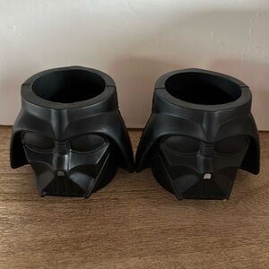 2 NEW STAR WARS Darth Vader Foam Helmet Can Coolers